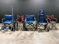 LOT OF (5) WHELLCHAIRS