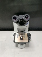 OLYMPUS BX45 LAB MICROSCOPE WITH 4 OBJECTIVES (4X, 10X, 40X, 100X)