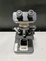 NIKON YS2-T LAB MICROSCOPE WITH 4 OBJECTIVES
