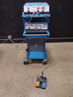 VALLEYLAB FORCE EZ ESU SYSTEM WITH FOOTSWITCH & FORCE ARGON II GAS DELIVERY UNIT
