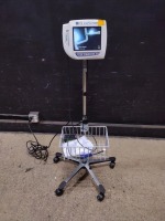 GLIDESCOPE VIDEO MONITOR WITH 1 REUSABLE 60 DEGREE C HANDPIECE (REF# 0570-0307)