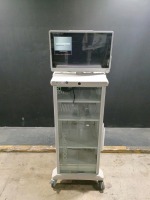 STRYKER ENDOSCOPY CART WITH VISION PRO LED MONITOR