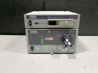 KARL STORZ ENDOSCOPY SYSTEM TO INCLUDE 22201020 IMAGE 1 HUB CAMERA CONTROL UNIT, 20133120 XENON 300 LIGHT SOURCE