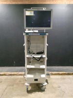 KARL STORZ ENDOSCOPY CART WITH WIDEVIEW HD MONITOR