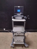 VISION SCIENCES DPU-7000A VIDEO PROCESSOR WITH BRS-5000 BRONCHOSCOPE ON CART