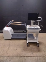 GE CASE STRESS TEST WORKSTATION WITH SUNTECH TANGO M2 PATIENT MONITOR & T2100 TREADMILL