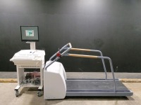 GE CASE STRESS TEST WORKSTATION WITH T2100 TREADMILL