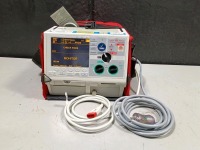 ZOLL M SERIES BIPHASIC DEFIB WITH PACING, 3 LEAD ECG, SPO2, NIBP, ANALYZE, BATTERY