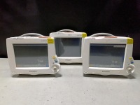 LOT OF (3) PHILIPS INTELLIVUE MP30 PATIENT MONITORS