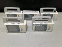 LOT OF (5) PHILIPS INTELLIVUE X2 PATIENT MONITORS