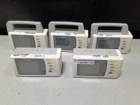 LOT OF (5) PHILIPS INTELLIVUE X2 PATIENT MONITORS