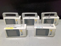 LOT OF (5) PHILIPS INTELLIVUE X2 PATIENT MONITORS