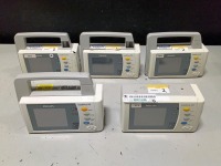 LOT OF (5) PHILIPS INTELLIVUE X2 PATIENT MONITORS