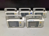 LOT OF (5) PHILIPS INTELLIVUE X2 PATIENT MONITORS