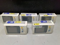 LOT OF (5) PHILIPS INTELLIVUE X2 PATIENT MONITORS