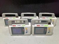 LOT OF (5) PHILIPS INTELLIVUE X2 PATIENT MONITORS