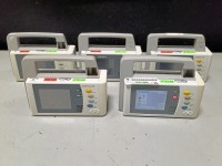 LOT OF (5) PHILIPS INTELLIVUE X2 PATIENT MONITORS