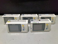 LOT OF (5) PHILIPS INTELLIVUE X2 PATIENT MONITORS