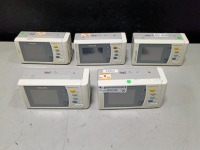 LOT OF (5) PHILIPS INTELLIVUE X2 PATIENT MONITORS