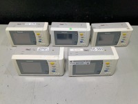 LOT OF (5) PHILIPS INTELLIVUE X2 PATIENT MONITORS