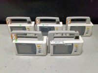 LOT OF (5) PHILIPS INTELLIVUE X2 PATIENT MONITORS