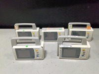 LOT OF (5) PHILIPS INTELLIVUE X2 PATIENT MONITORS