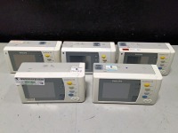 LOT OF (5) PHILIPS INTELLIVUE X2 PATIENT MONITORS