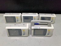 LOT OF (5) PHILIPS INTELLIVUE X2 PATIENT MONITORS