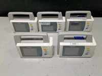 LOT OF (5) PHILIPS INTELLIVUE X2 PATIENT MONITORS