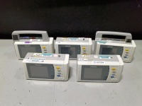 LOT OF (5) PHILIPS INTELLIVUE X2 PATIENT MONITORS