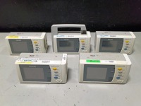 LOT OF (5) PHILIPS INTELLIVUE X2 PATIENT MONITORS
