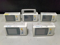 LOT OF (5) PHILIPS INTELLIVUE X2 PATIENT MONITORS