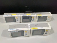 LOT OF (5) PHILIPS INTELLIVUE X2 PATIENT MONITORS