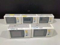 LOT OF (5) PHILIPS INTELLIVUE X2 PATIENT MONITORS