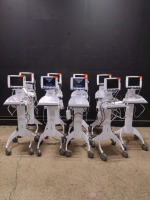 LOT OF (9) SOMANETICS INVOS CEREBAL OXIMETER PATIENT MONITORS