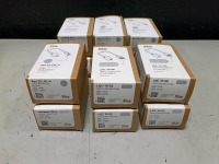 LOT OF (12) MASIMO LNC-10-GE PATIENT CABLES