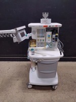 DATEX-OHMEDA AESPIRE ANESTHESIA MACHINE WITH (7900 SMARTVENT, 4.8 PSVPRO SOFTWARE VERSION) & 2 VAPORIZERS (GE TEC 850 SEVOFLURANE, TEC 6 PLUS DESFLURANE)