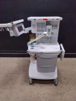 DATEX-OHMEDA AESPIRE ANESTHESIA MACHINE WITH (7900 SMARTVENT, 4.8 PSVPRO SOFTWARE VERSION) & 1 VAPORIZER (GE TEC 850 SEVOFLURANE)