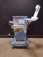 DRAGER APOLLO ANESTHESIA MACHINE WITH (4.52.05 SOFTWARE VERSION, MAN. SPON, VOL. MODE, VOL. AF MODE, PRESS. MODE, PRESS. SUPP.)