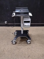 GE LOGIQ E PORTABLE ULTRASOUND MACHINE (SERIAL# 348153WX8) (DOM: APRIL 2014)