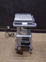 GE LOGIQ E PORTABLE ULTRASOUND MACHINE (SERIAL# 196820WX5) (DOM: 6/2011)