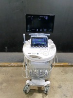 GE VOLUSON E10 ULTRASOUND MACHINE WITH 4 PROBES (C1-6, RIC 5-9-D, C2-9, RM6C) (SERIAL# E78268) (DOM: 11/2020)