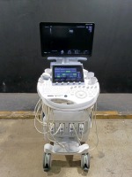 GE VOLUSON E10 ULTRASOUND MACHINE WITH 4 PROBES (C1-6, RIC 5-9-D, C2-9, RM6C) (SERIAL# E75964) (DOM: 4/2020)