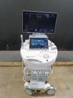 GE VOLUSON E8 ULTRASOUND MACHINE WITH 3 PROBES (RAB 6-D, C1-5, RIC 5-9-D) (SERIAL# E36348) (DOM: 12/2016)