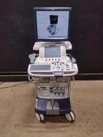 GE LOGIQ E9 ULTRASOUND MACHINE WITH 3 PROBES (ML6-15, M6C, 9L-D) (SERIAL# 103441US2) (DOM: 12/2010)
