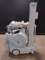 SHIMADZU MOBILE DART EVOLUTION MOBILE X-RAY MACHINE (SERIAL# 410001B27018) (DOM: JULY 2012) WITH CANON CXDI-70C WIRELESS DETECTOR (SERIAL# 100762)