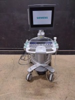 SIEMENS ACUSON S2000 ULTRASOUND MACHINE WITH 3 PROBES (9L4, 14L5 SP, 4V1) (SERIAL# 206463) (DOM: 8/2012)