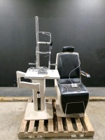 MARCO OPHTHALMIC CHAIR WITH N.C. DELUXE 2 OPHTHALMIC STAND
