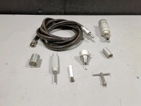 LOT OF ZIMMER HALL DRILL ATTACHMENTS