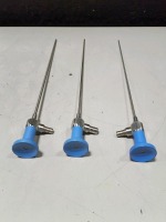 LOT OF (3) STRYKER (REF# (2) 502-729-012 & (1) 502-740-012) 12 DEGREE RIGID SCOPES (AUTOCLAVABLE)